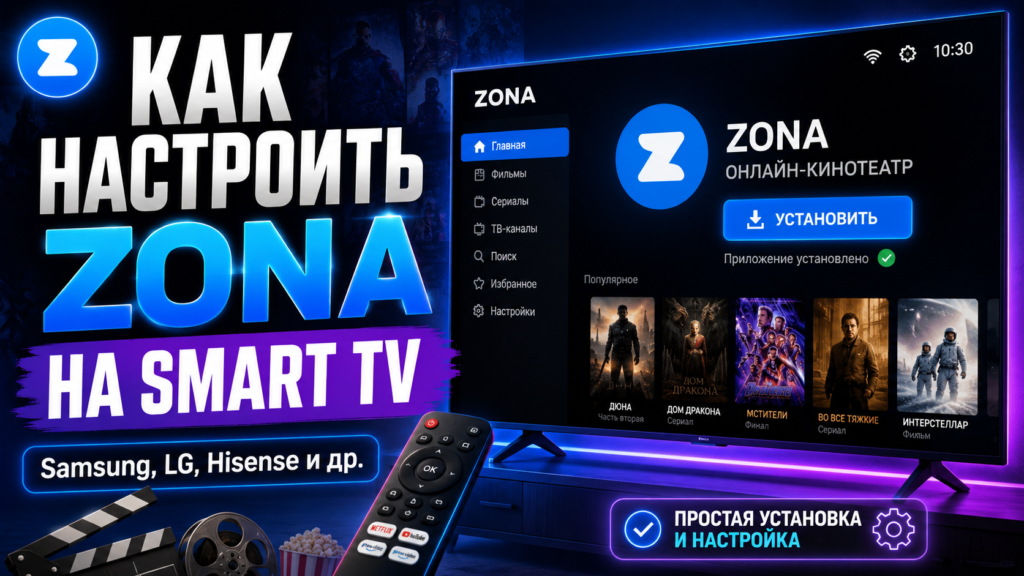 Zona na Samsung SmartTV